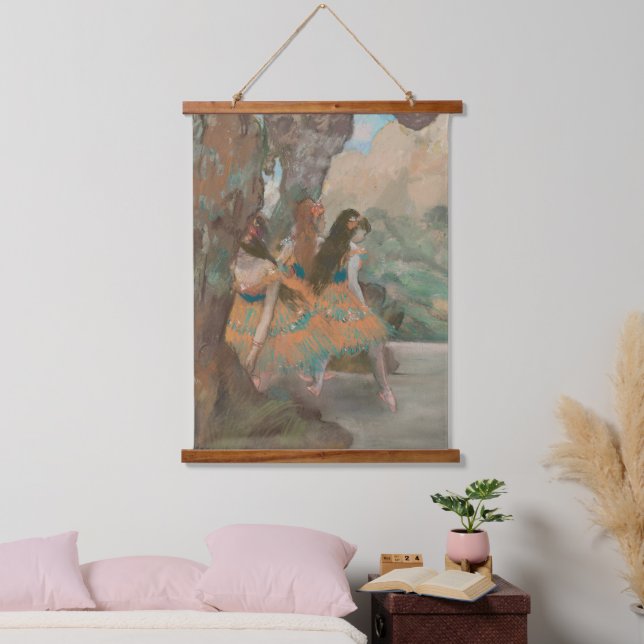 Edgar Degas Ballet Dancers Old Famous Art Wall Hanging Tapestry (Bedroom)