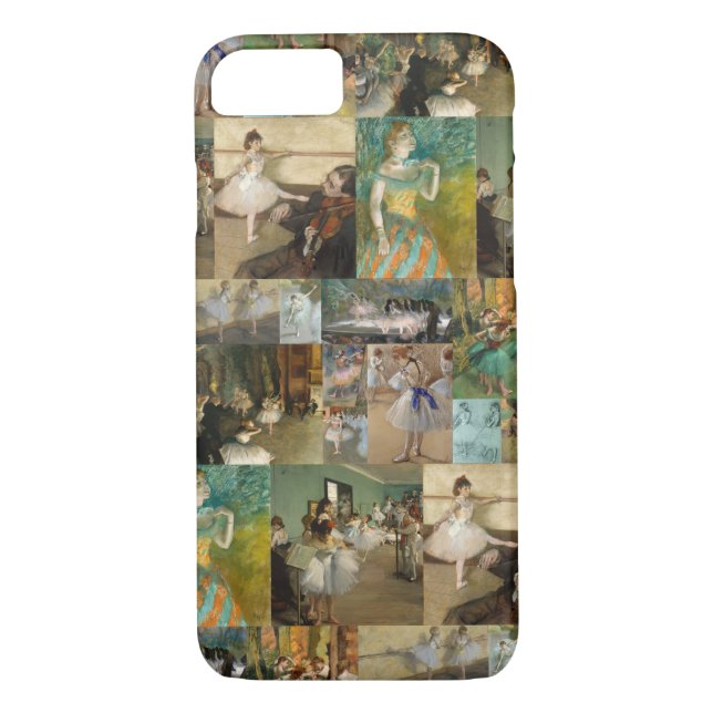 Edgar Degas Ballet Dancers Paintings and Drawings Case-Mate iPhone Case (Back)