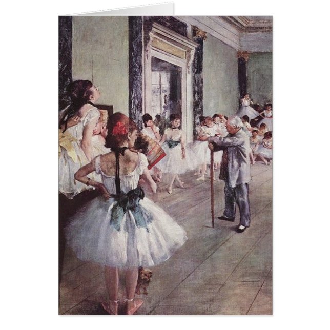 Edgar Degas Ballet Lesson (Front)