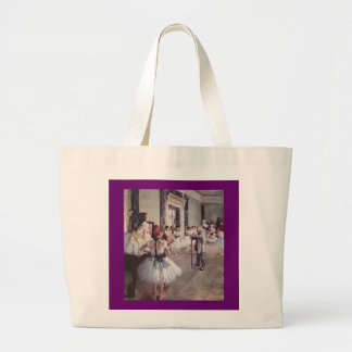 Edgar Degas Ballet Lesson Large Tote Bag