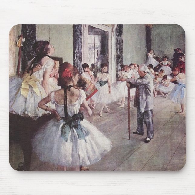 Edgar Degas Ballet Lesson Mouse Mat (Front)