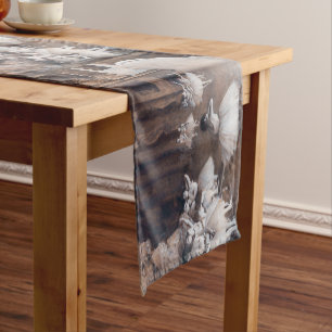 Edgar Degas - Ballet Rehearsal on Stage Short Table Runner