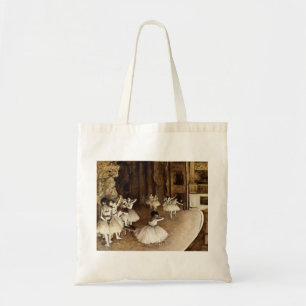 Edgar Degas - Ballet Rehearsal On Stage Tote Bag