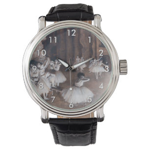 Edgar Degas - Ballet Rehearsal on Stage Watch