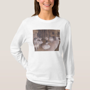 Edgar Degas Ballet Rehearsal on the Stage, 1874 T-Shirt