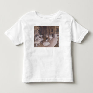 Edgar Degas Ballet Rehearsal on the Stage, 1874 Toddler T-Shirt