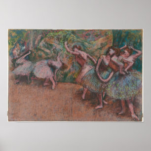 Edgar Degas   Ballet Scene Poster