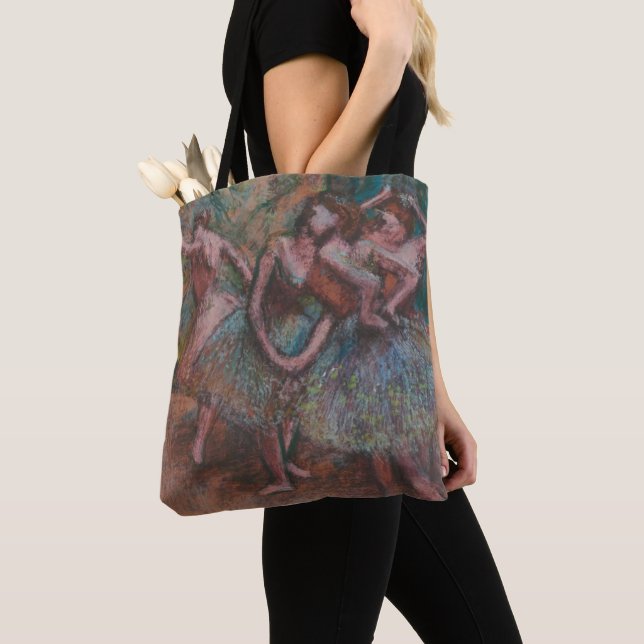 Edgar Degas | Ballet Scene Tote Bag (Close Up)
