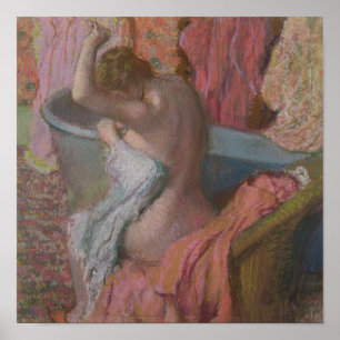 Edgar Degas   Bather Poster