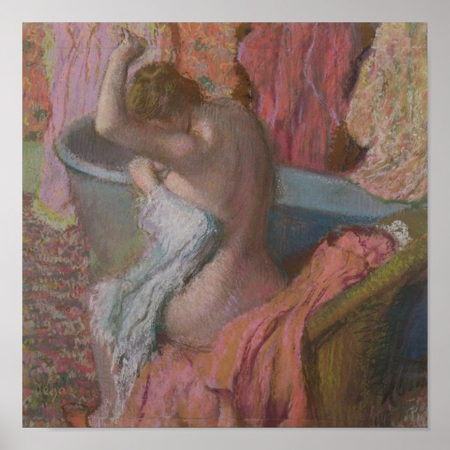 Edgar Degas | Bather Poster (Front)
