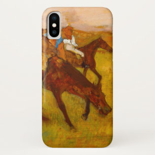 Edgar Degas Before the Race iPhone X Case