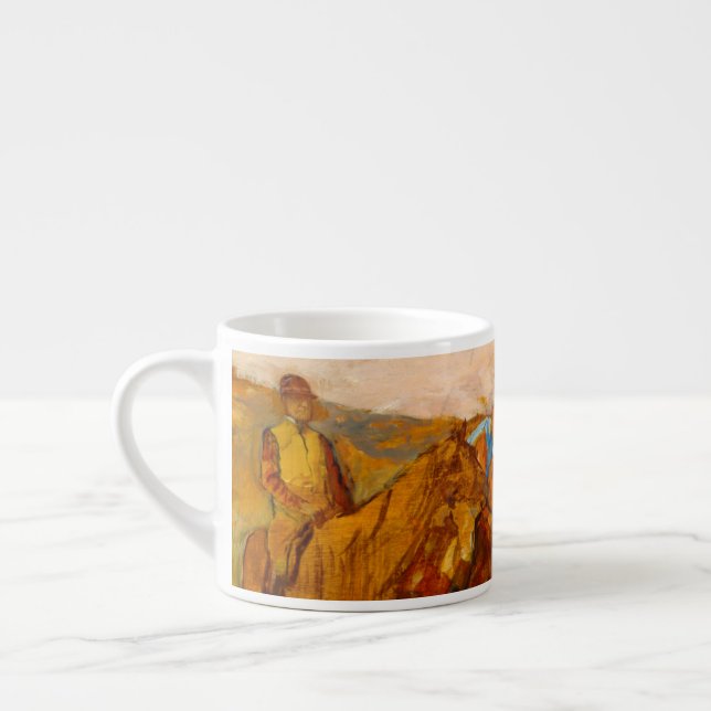 Edgar Degas Before the Race Espresso Cup (Left)