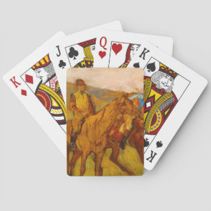 Edgar Degas Before the Race Playing Cards