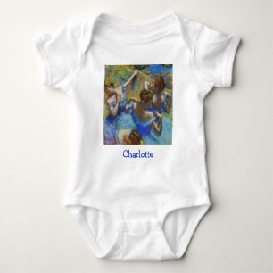 Edgar Degas - Blue Dancers Baby Bodysuit