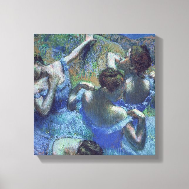 Edgar Degas | Blue Dancers, c.1899 Canvas Print (Front)