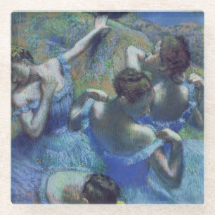 Edgar Degas Blue Dancers, c.1899 Glass Coaster