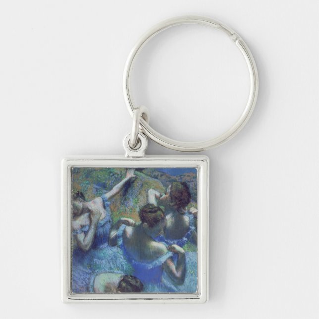 Edgar Degas | Blue Dancers, c.1899 Key Ring (Front)