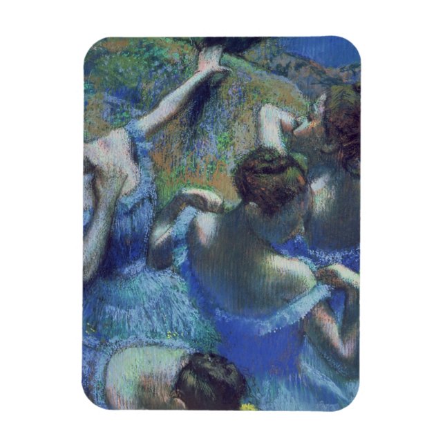 Edgar Degas | Blue Dancers, c.1899 Magnet (Vertical)