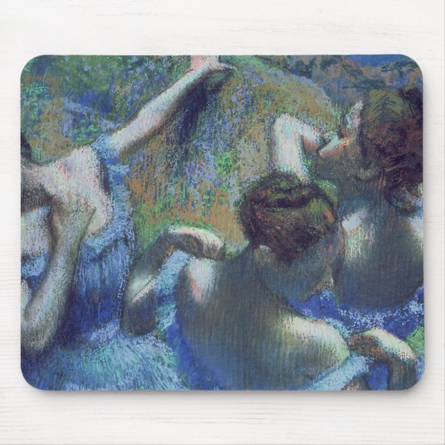 Edgar Degas | Blue Dancers, c.1899 Mouse Mat (Front)