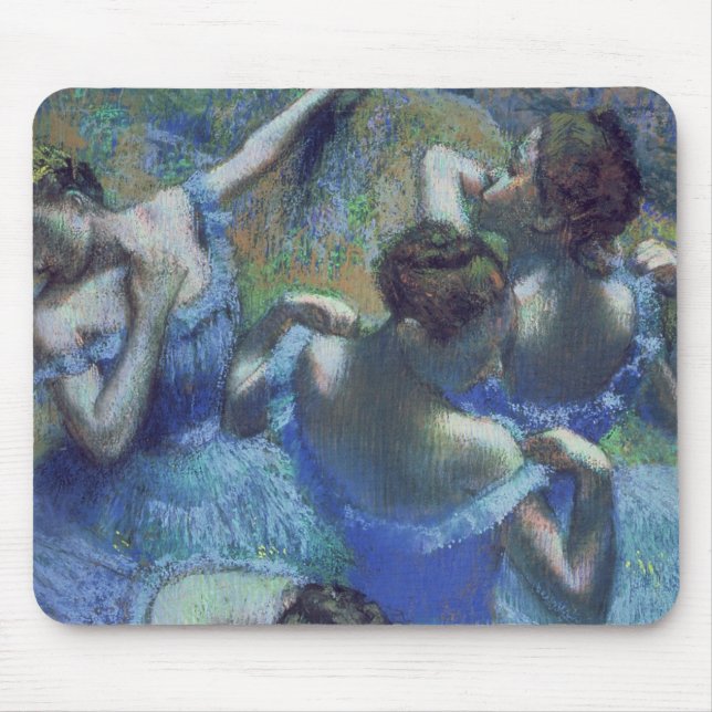 Edgar Degas | Blue Dancers, c.1899 Mouse Mat (Front)