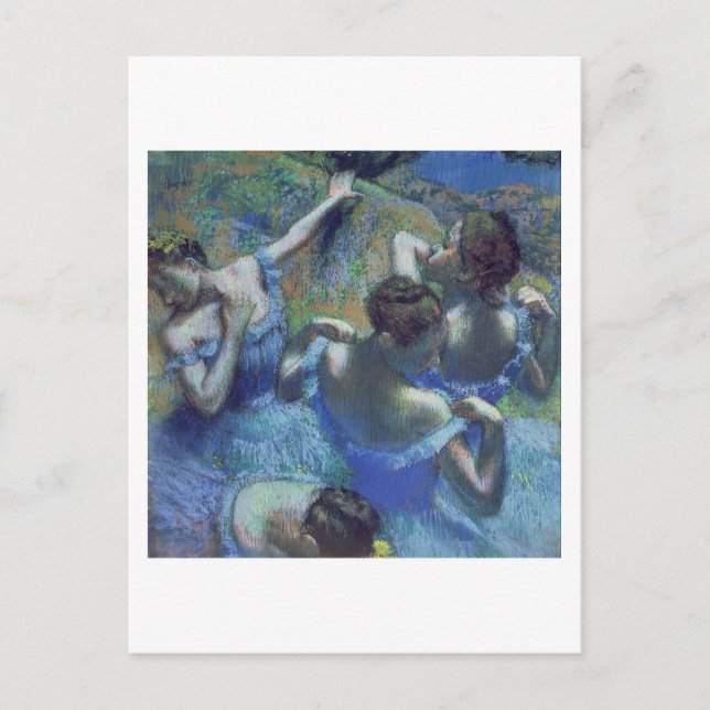 Edgar Degas | Blue Dancers, c.1899 Postcard (Front)