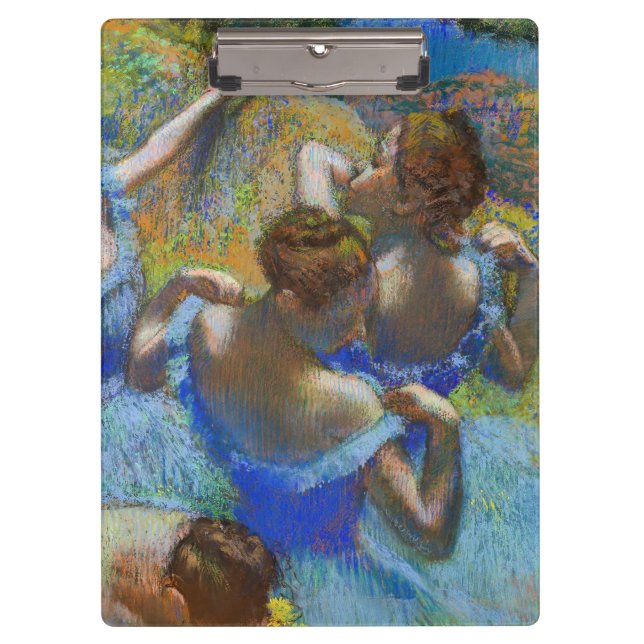 Edgar Degas - Blue Dancers Clipboard (Front)