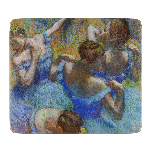 Edgar Degas - Blue Dancers Cutting Board (Front)
