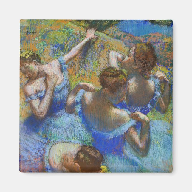 Edgar Degas - Blue Dancers Magnet (Front)