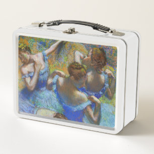 Edgar Degas - Blue Dancers Metal Lunch Box