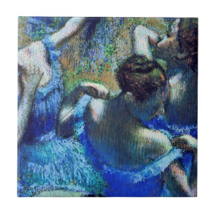 Edgar Degas - Blue Dancers Tile