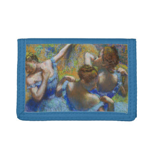 Edgar Degas - Blue Dancers Trifold Wallet