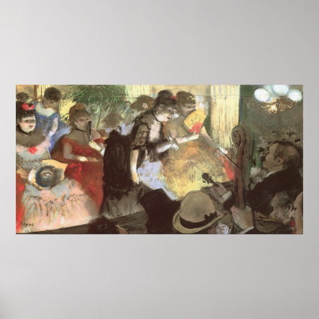 Edgar Degas Cabaret Poster (Front)
