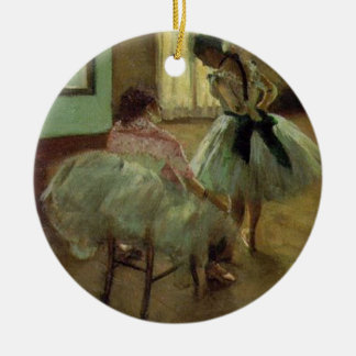 Edgar Degas Ceramic Tree Decoration