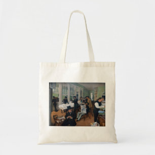 Edgar Degas - Cotton Office in New Orleans Tote Bag