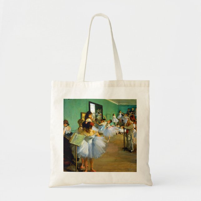 Edgar Degas Dance Class Tote Bag (Front)