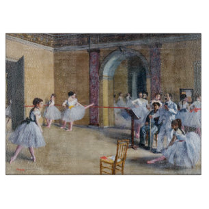 Edgar Degas - Dance Foyer, Opera rue Le Peletier Cutting Board