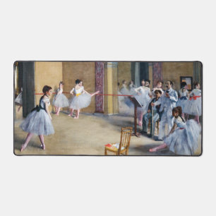 Edgar Degas - Dance Foyer, Opera rue Le Peletier Desk Mat
