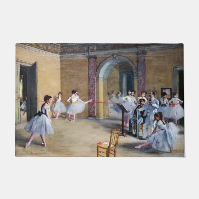 Edgar Degas - Dance Foyer, Opera rue Le Peletier Doormat (Front)