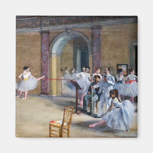 Edgar Degas - Dance Foyer, Opera rue Le Peletier Magnet