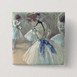 Edgar Degas   Dancer 15 Cm Square Badge