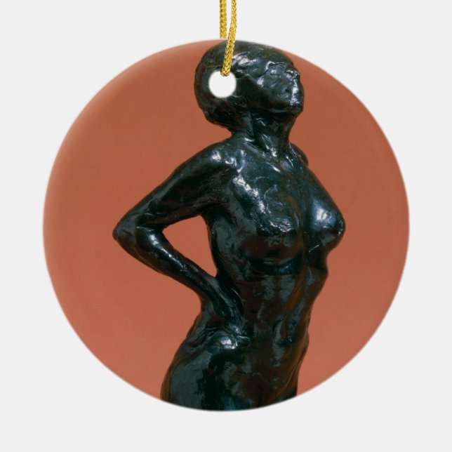 Edgar Degas | Dancer at Rest, c.1882-95 Ceramic Tree Decoration (Front)