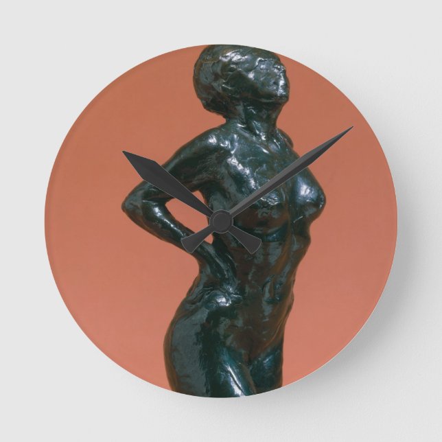 Edgar Degas | Dancer at Rest, c.1882-95 Round Clock (Front)