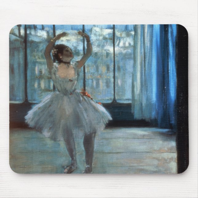 Edgar Degas | Dancer in Front of a Window Mouse Mat (Front)
