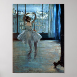 Edgar Degas   Dancer in Front of a Window Poster