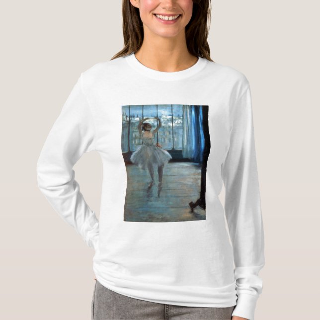 Edgar Degas | Dancer in Front of a Window T-Shirt (Front)
