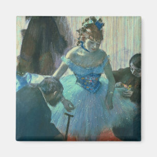 Edgar Degas Dancer in her dressing room Magnet