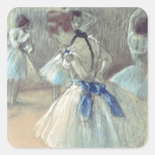Edgar Degas   Dancer Square Sticker