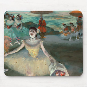 Edgar Degas   Dancer with bouquet, curtseying Mouse Mat