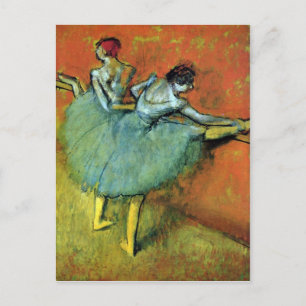 Edgar Degas - Dancers at the bar Postcard