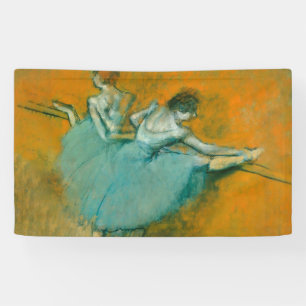 Edgar Degas Dancers at the Barre Print: Ballet Art Banner